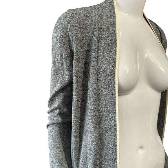 Theory Gray Open-Front Cardigan - Picture 5 of 11